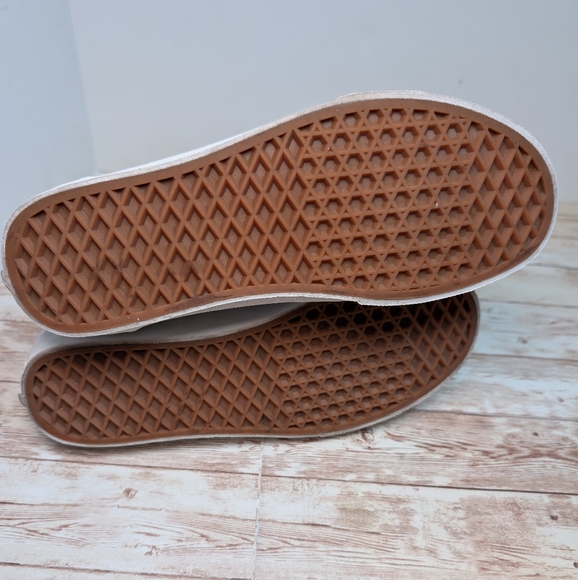 Vans Ward Lo Powder Blue EUC Low Top Women's Size 9.5 Gold Trainer Sneakers - Picture 9 of 14